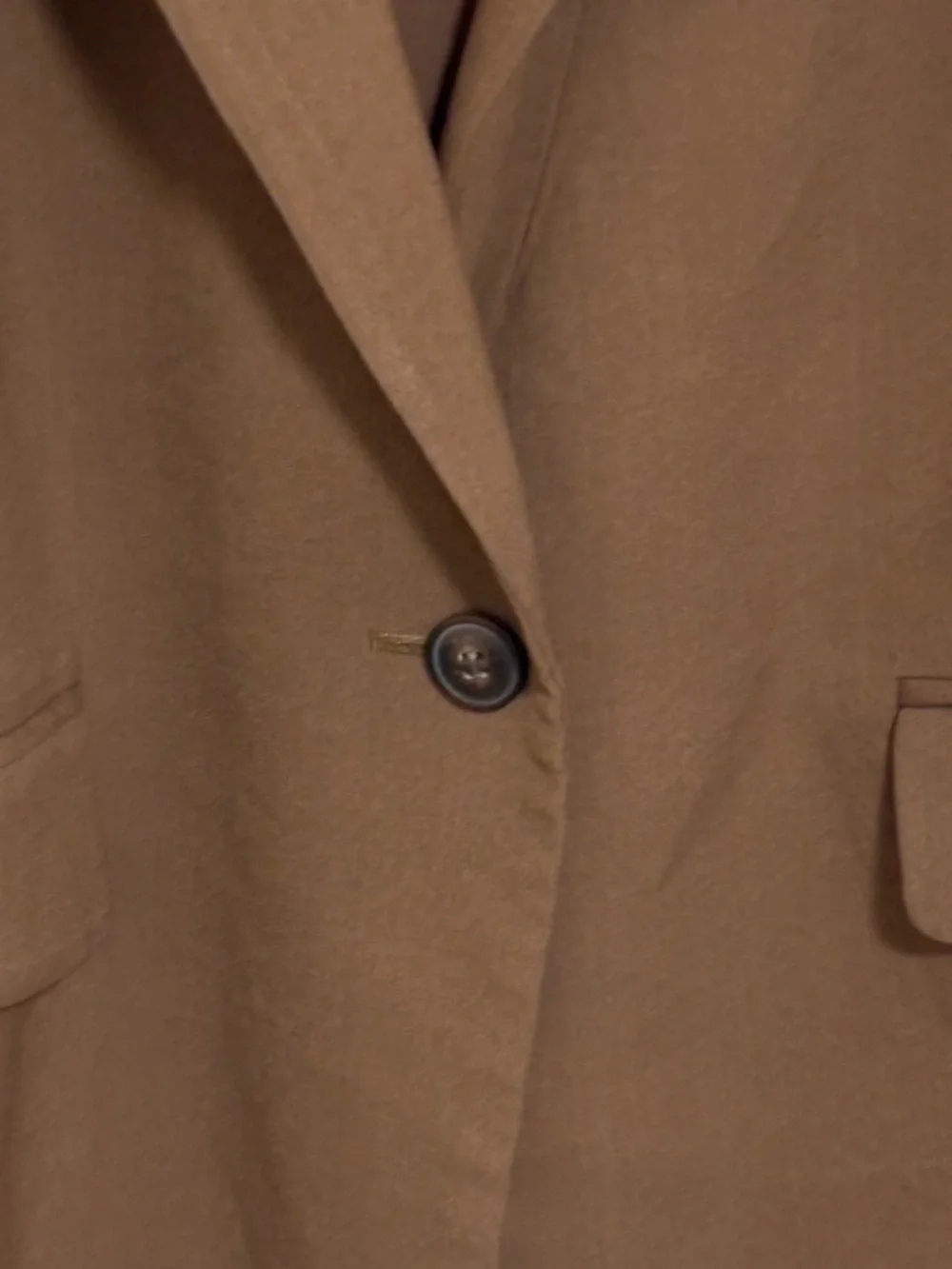 Madewell Brown Single‑Button Blazer – Spring Neutral, Size 1X - Picture 4 of 6